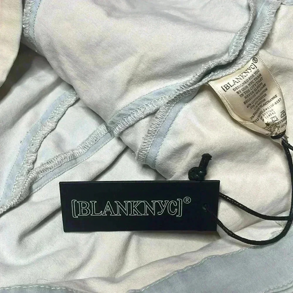 Blank NYC Raw Hem Halter Mini Dress Size M - Picture 6 of 8